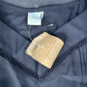 Paper Crane Elegant Black Dress